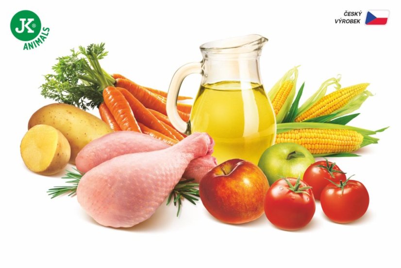 2,5 kg, Sam's Field Low Grain Junior Large Chicken & Potato, superprémiové granule, (Sams Field bez pšenice)