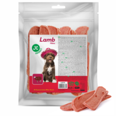 JK Meat Snack Lamb fillets, jahňacie mäsové filety, masová maškrta, 500 g