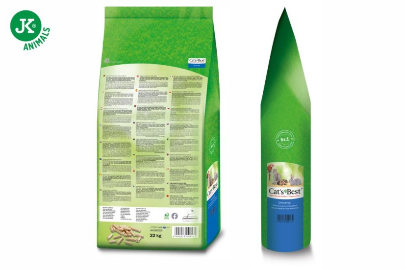 Cat's Best Universal podstielka 22 kg/40 l