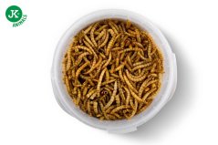 Sušené múčne červy JK Dried Mealworms, 80 g, (Tenebrio Molitor)
