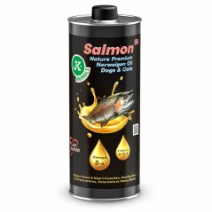JK ANIMALS Nature Premium Norweigen Salmon Oil, lososový olej 1 l