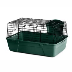 JK ANIMALS klietka pre králiky Black 60, 35×60×32 cm tm.zelená