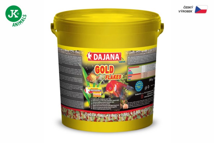 Dajana Gold Flakes, vločky – krmivo, 10 000 ml