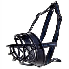 JK ANIMALS náhubok Hanibal čierny, veľkosť 6