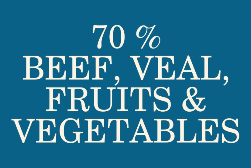 2,5 kg, Sam's Field Gluten Free Beef & Veal Adult Large, superprémiové granule, (Sams Field bez lepku)