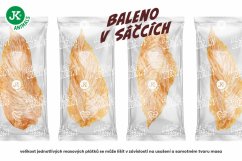 JK ANIMALS Big Jerky 100% Chicken Meat, sušené kuracie plátky filet, 390 g