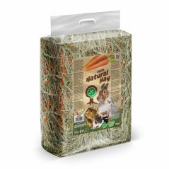 JK ANIMALS prírodné seno s mrkvou 2 kg