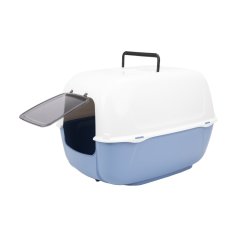 Ferplast PRIMA toaleta pre mačky, modrá 39,5 x 52,5 x 38 cm
