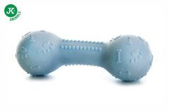 JK ANIMALS TPR Light činka z termoplastickej gumy a EVA peny, modrá, 12 cm,