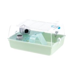 Ferplast MINI DUNA HAMSTER GREEN, zelená klietka pre škrečky