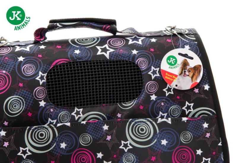 JK ANIMALS Galaxy M, cestovná taška stredná, tmavá, 28×49×27 cm