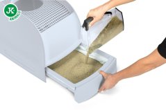 Plastová toaleta Imac Frida, 56×40×43 cm, svetlo šedá