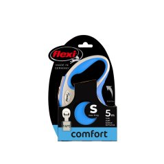 flexi New Comfort pásik, veľkosť S 5m/15 kg, modrá