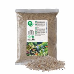 JK ANIMALS Prírodný kremičitý piesok, do akvária a terária, 2 kg
