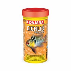 Dajana Cichlid pellets, krmivo (granule) pre ryby 250 ml, 2 mm