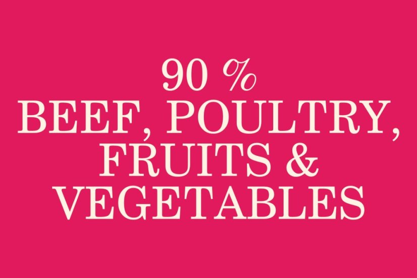 800 g, Sam's Field Grain Free Beef (Angus), superprémiové granule pre dospelých psov všetkých veľkostí a plemien, (Sams Field bez obilnín)