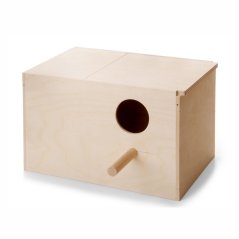 JK ANIMALS hniezdiaca búdka pre papagáje LUX č.3, 30×19×18,5 cm