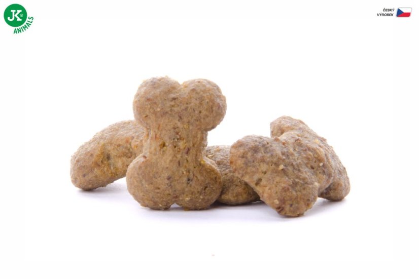 Sam's Field Crunchy Cracker Beef with Apples & Carrot, chrumkavá hovädzie maškrta s jablkami a mrkvou, 200 g (Sams Field maškrta pre psov)