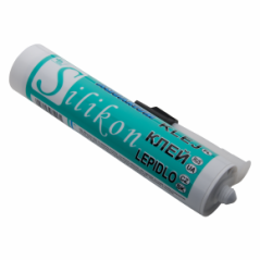 JK Silikónové lepidlo čierne 310 ml