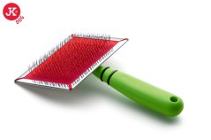 JK ANIMALS Jemná veľká kefa 17x10 cm