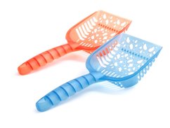 JK ANIMALS Lopatka s okrajom pre mačaciu toaletu 29x14 cm