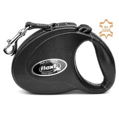 Flexi Leather CC pásik 5m/25kg, čierna koža