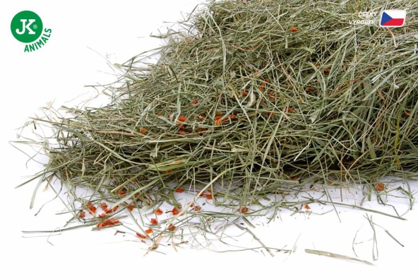 JK Prírodné seno s mrkvou 0,5 kg