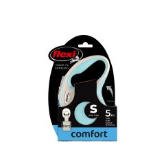 flexi New Comfort pásik, veľkosť S 5m/15 kg, svetlo modrá