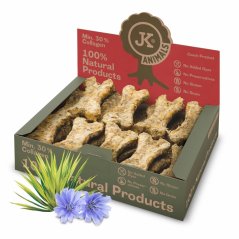 JK ANIMALS Kosť natural , hydinová pečen s jukou (Odour Control - redukuje zápach z výkalov, zdravá mikroflóra), prírodná maškrtu pre psov, 650 g, 10 cm, 27 ks v boxe