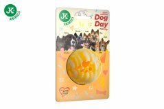 TPR lopta k medzinárodnému dňu psov, 7,5 cm (International Dog Day)