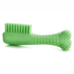 JK ANIMALS TPR Light hrebeň z termoplastickej gumy a EVA peny, zelený, 14 cm