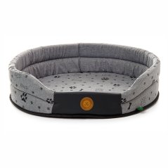 JK ANIMALS Grey LUX, pelech L šedý 70×65×16 cm