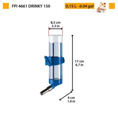 Ferplast FPI drinky 150 napájačka pre hlodavce 150 ml