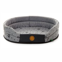 JK ANIMALS Grey LUX, pelech L šedý 70×65×16 cm