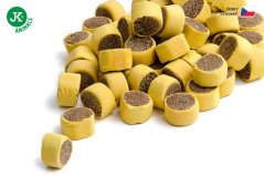 JK Animals Rollos Tasty Snack Poultry, hydinový Rollos, pečená maškrta pre psov, 500 g