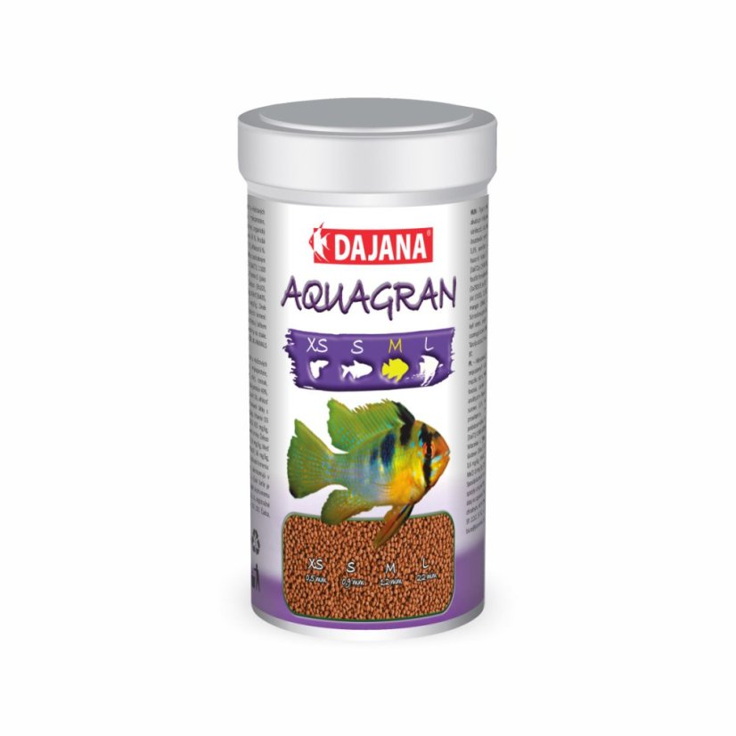 Dajana Aquagran, granule – krmivo, veľkosť M, 100 ml