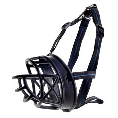 JK ANIMALS náhubok Hanibal čierny, veľkosť 4