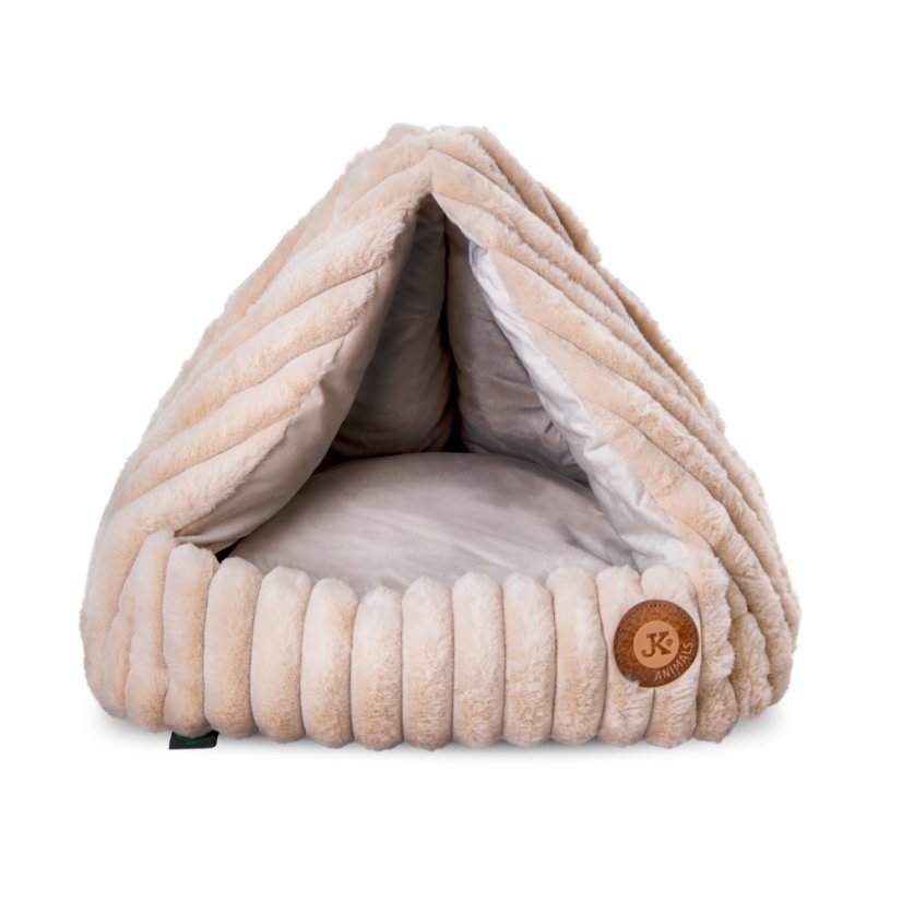 JK ANIMALS OLAF IGLU pelech bežový 45 x 45 x 45 cm