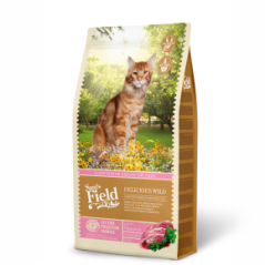 Sams Field Cat Delicious Wild, superprémiové granule s divočinou 7,5 kg (Sam's Field)