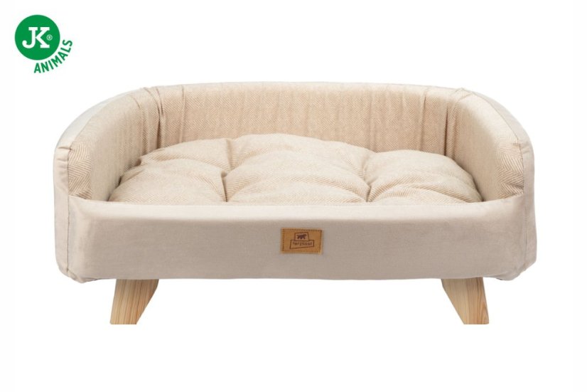 Ferplast posteľ Yuki S béžová 62 x 45 x 26 cm