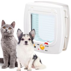 Ferplast Swing 5 dvierka biele 22,5 × 9,6 × 25,2 cm