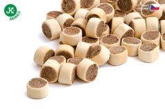 JK Animals Rollos Tasty Snack Marrow, špikový Rollos, pečená maškrta pre psov, 500 g