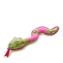JK ANIMALS, Had plyšová pískacia hračka s TPR prvkami, veľkosť 42 cm