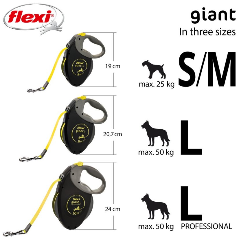 Flexi Giant Large 8 m/50 kg