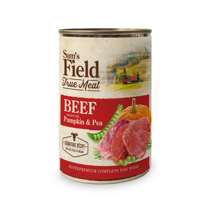 6x 400g, Sam's Field MIX, superprémiová konzerva, (Sams Field)