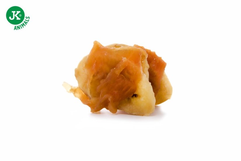 JK ANIMALS, kuracie wrap s banánom, mäsová maškrta, 80 g