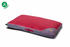 JK ANIMALS, Matrac s poťahom Slip-on XXL, bordó, kompletná matrac 136 × 88 × 9 cm
