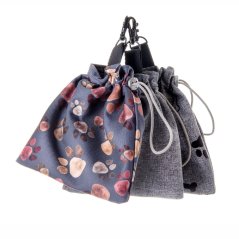 JK ANIMALS snack bag na pamlsky, pamlsovník 14×14 cm