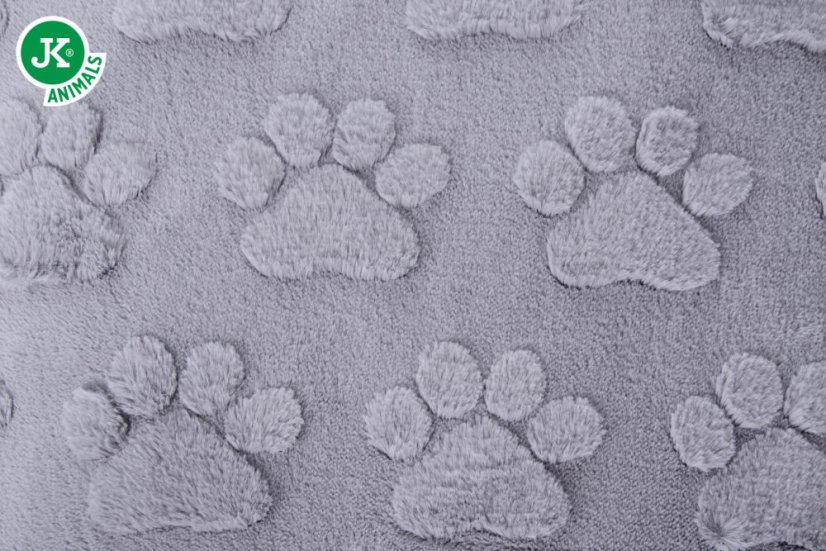 JK ANIMALS matrace Grey Paw M 71 x 58 x 9 cm