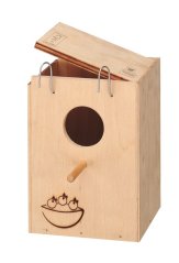 FERPLAST NIDO SMALL hniezdiaca búdka pre exotické vtáky 13×12×17 cm
